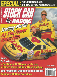 STOCK CAR RACING 1996 JUNE - MARLIN, EVERNHAM, Robinson, Alan Miles, Texas